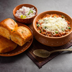 Cheese Pav Bhaji