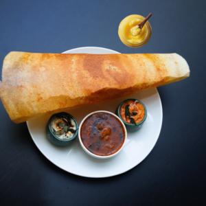 Ghee Roast Masala Dosa