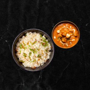 Paneer Gravy with Rice/ Tandoori Roti