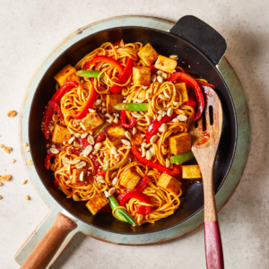 Chilly Paneer with Noddles